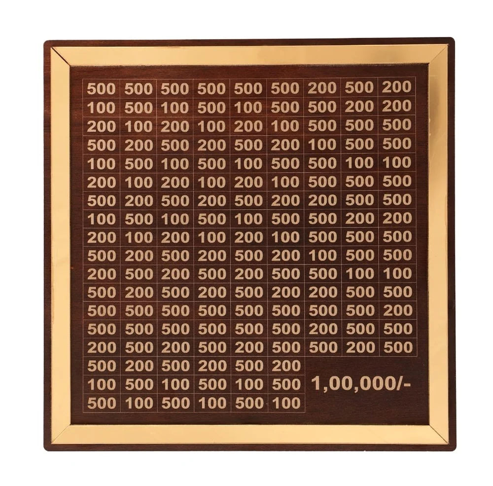 Money Saver Wooden Box