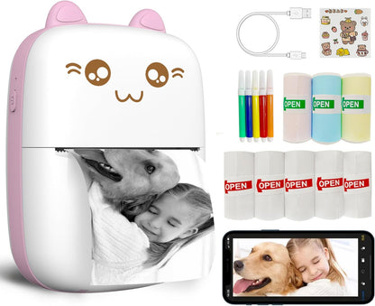 Mini printer, portable thermal printer