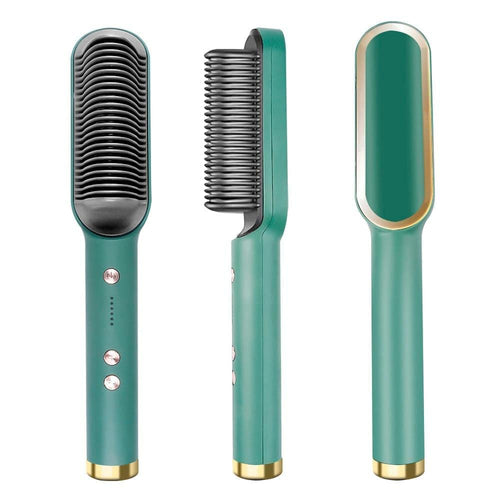 Straightner brush (green)