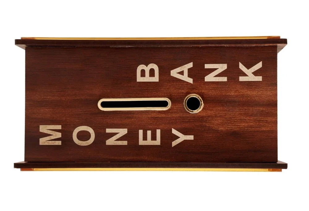 Money Saver Wooden Box