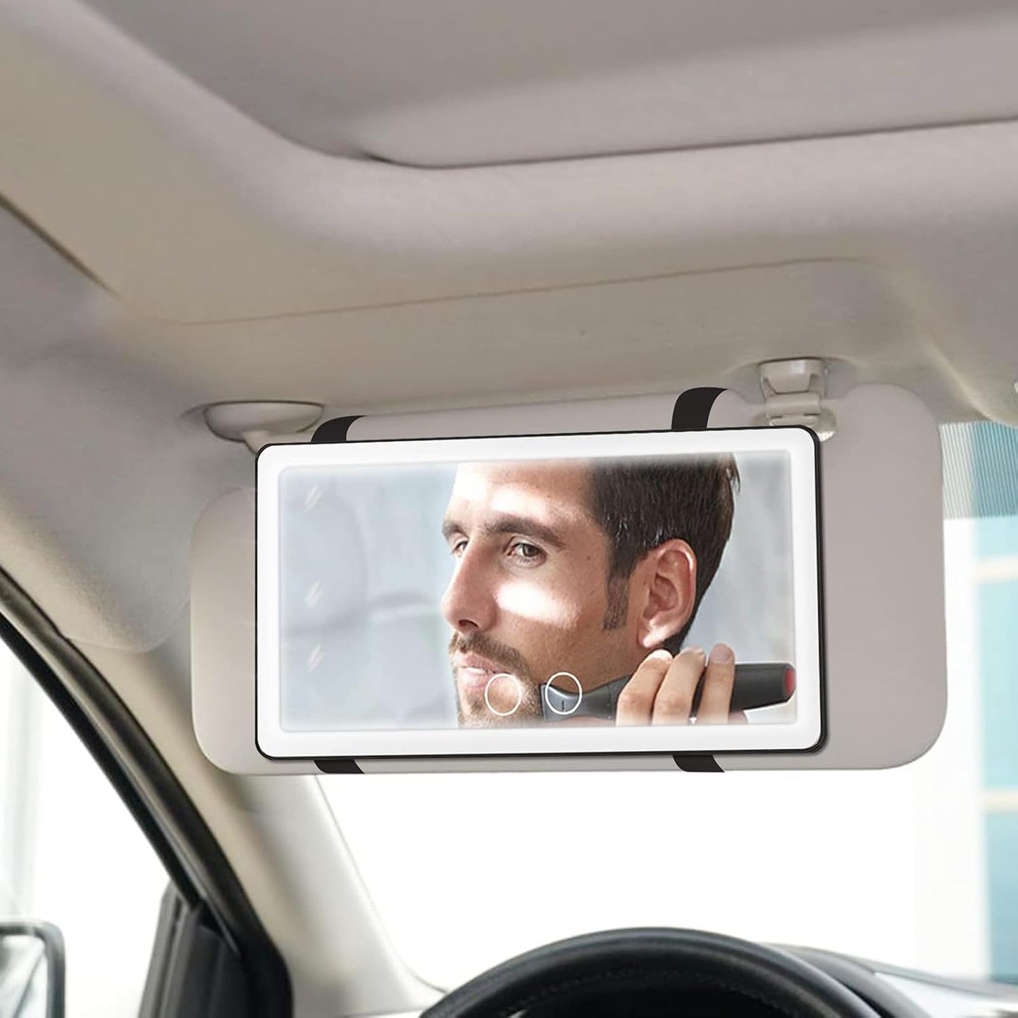 Viral LED car mirror