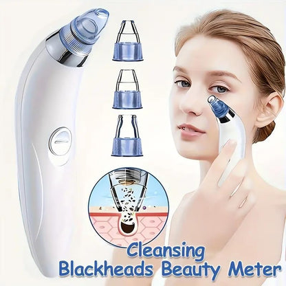 Rarely Found™ GlowGlide Blackhead/Whitehead remover vacuum device