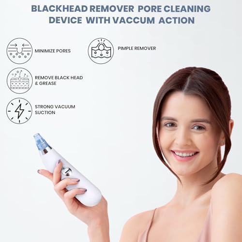 Rarely Found™ GlowGlide Blackhead/Whitehead remover vacuum device