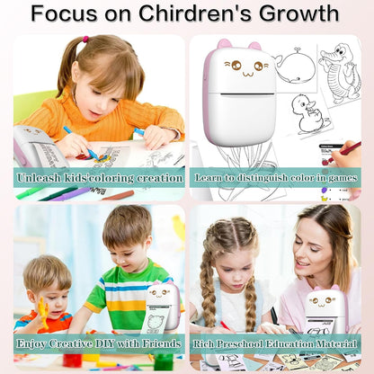 Mini printer, portable thermal printer