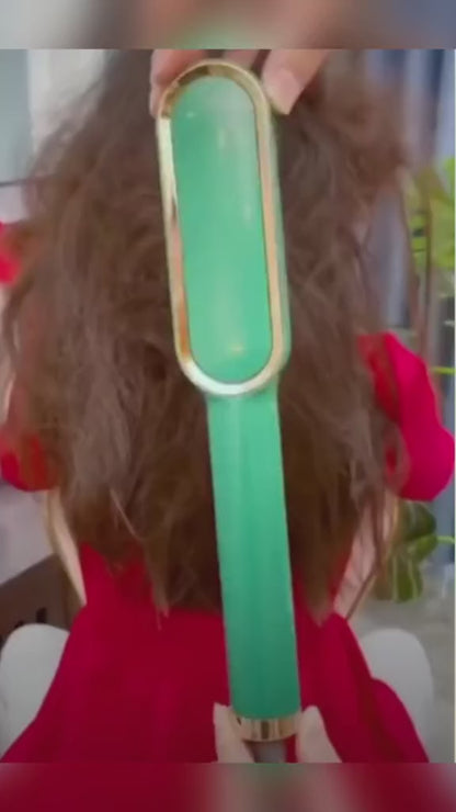 Straightner brush (green)